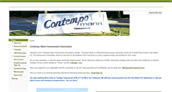 Desktop Screenshot of contempomarin.org